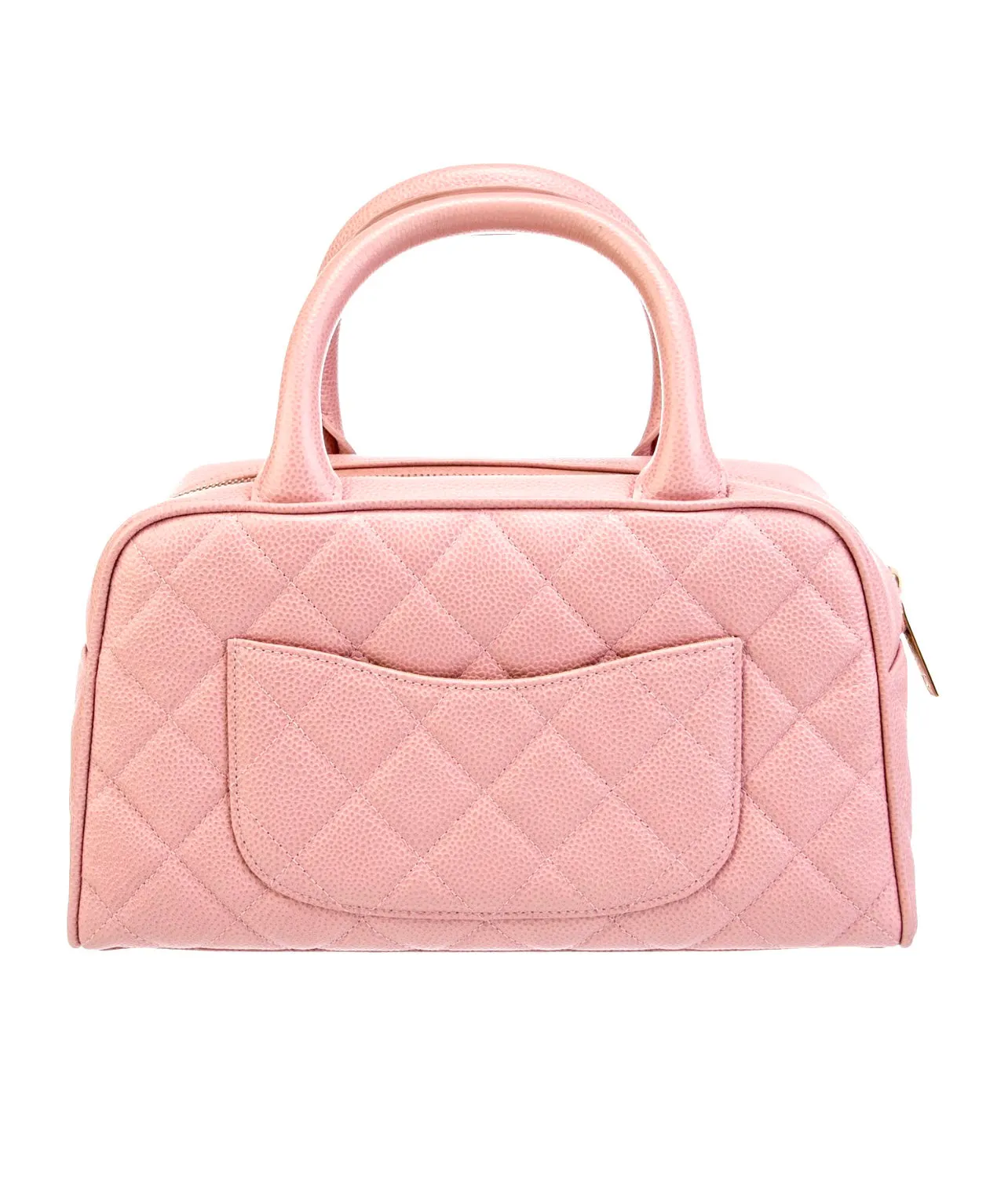 2005 CHANEL pink bowler bag