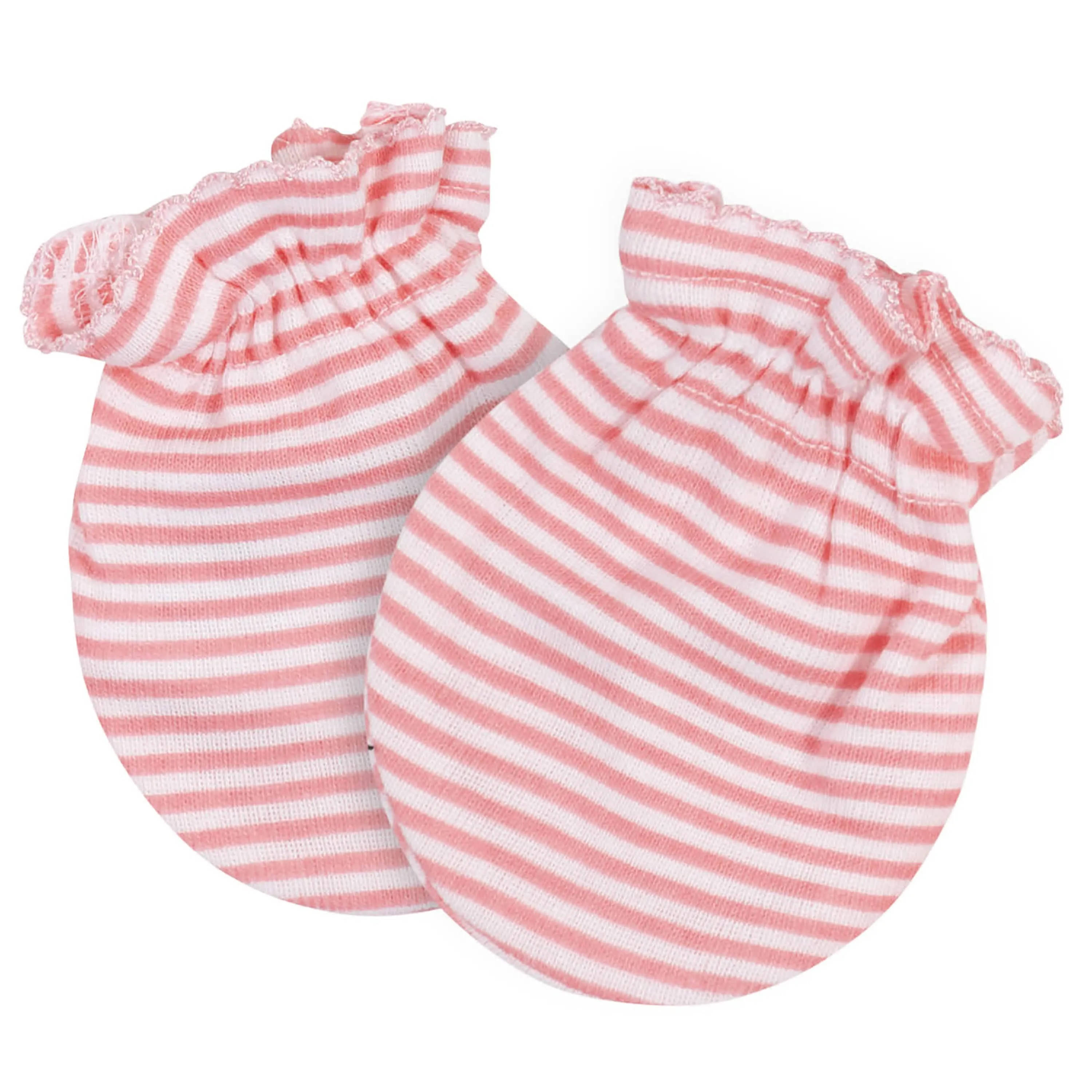 4-Pack Baby Girls Love You No Scratch Mittens