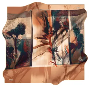 Aker Wild Flower Turkish Silk Scarf No. 61