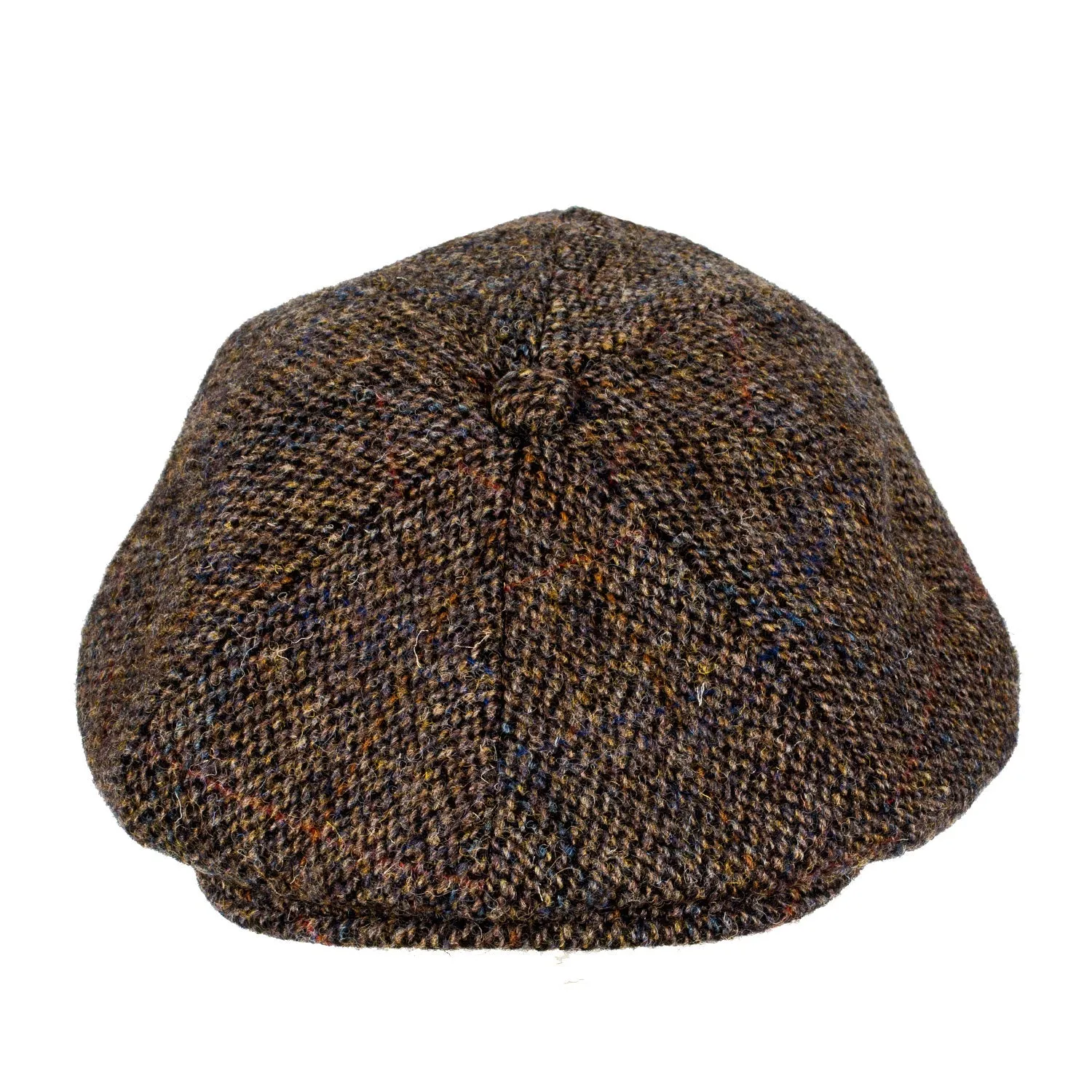 Arran Harris Tweed 8Pc Cap Grey