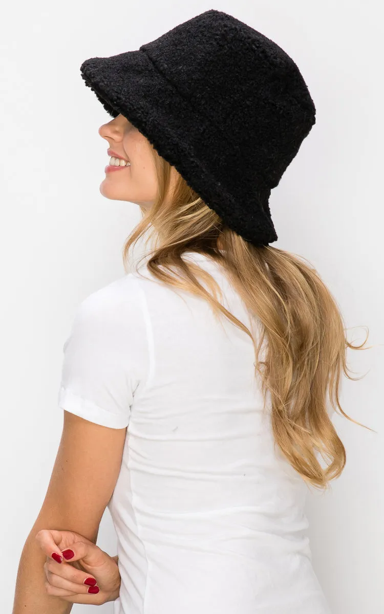 AT349 Sherpa Fleece Cozy Hat