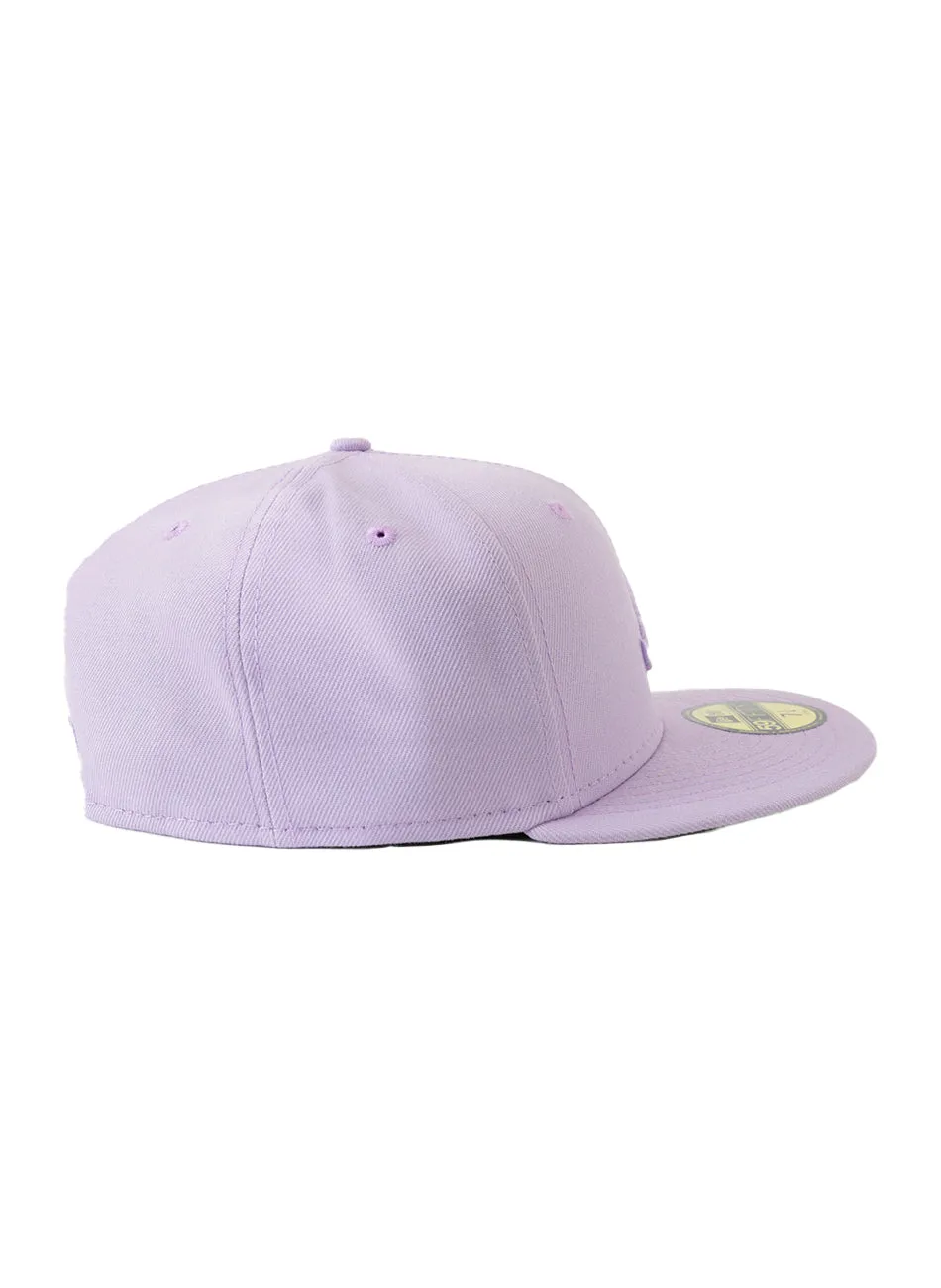 Atlanta Braves Color Pack 5950 Fitted Cap - Light Purple (60322390)