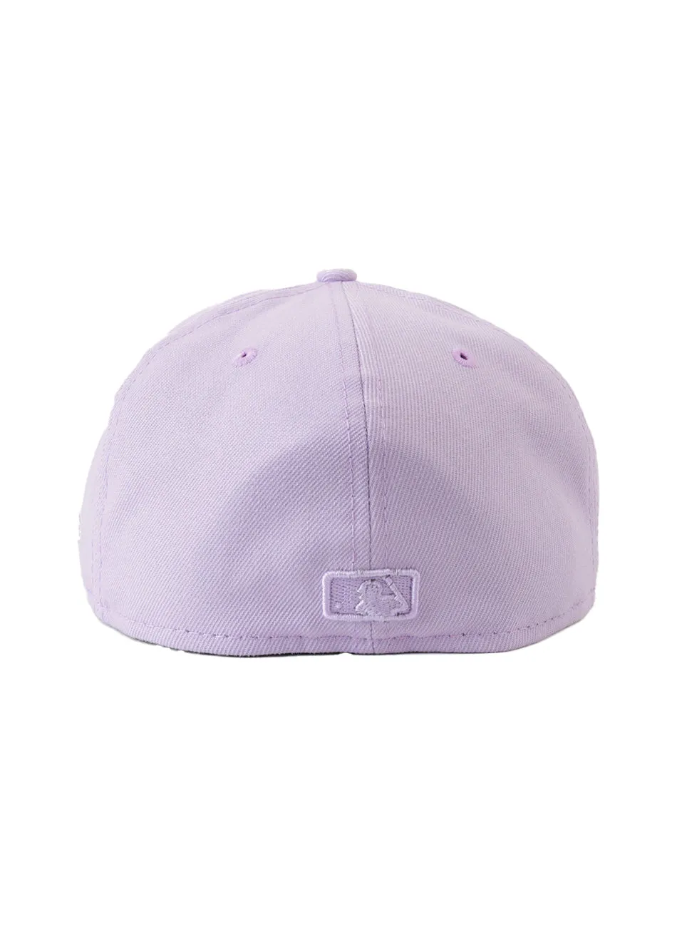 Atlanta Braves Color Pack 5950 Fitted Cap - Light Purple (60322390)