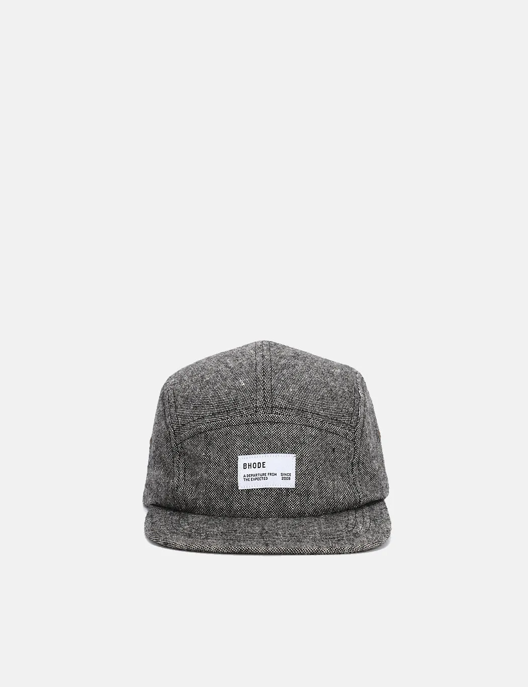 Bhode 5-Panel Cap (Mixed Wool) - Grey