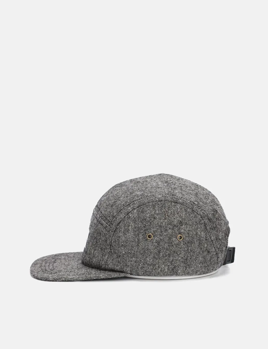 Bhode 5-Panel Cap (Mixed Wool) - Grey