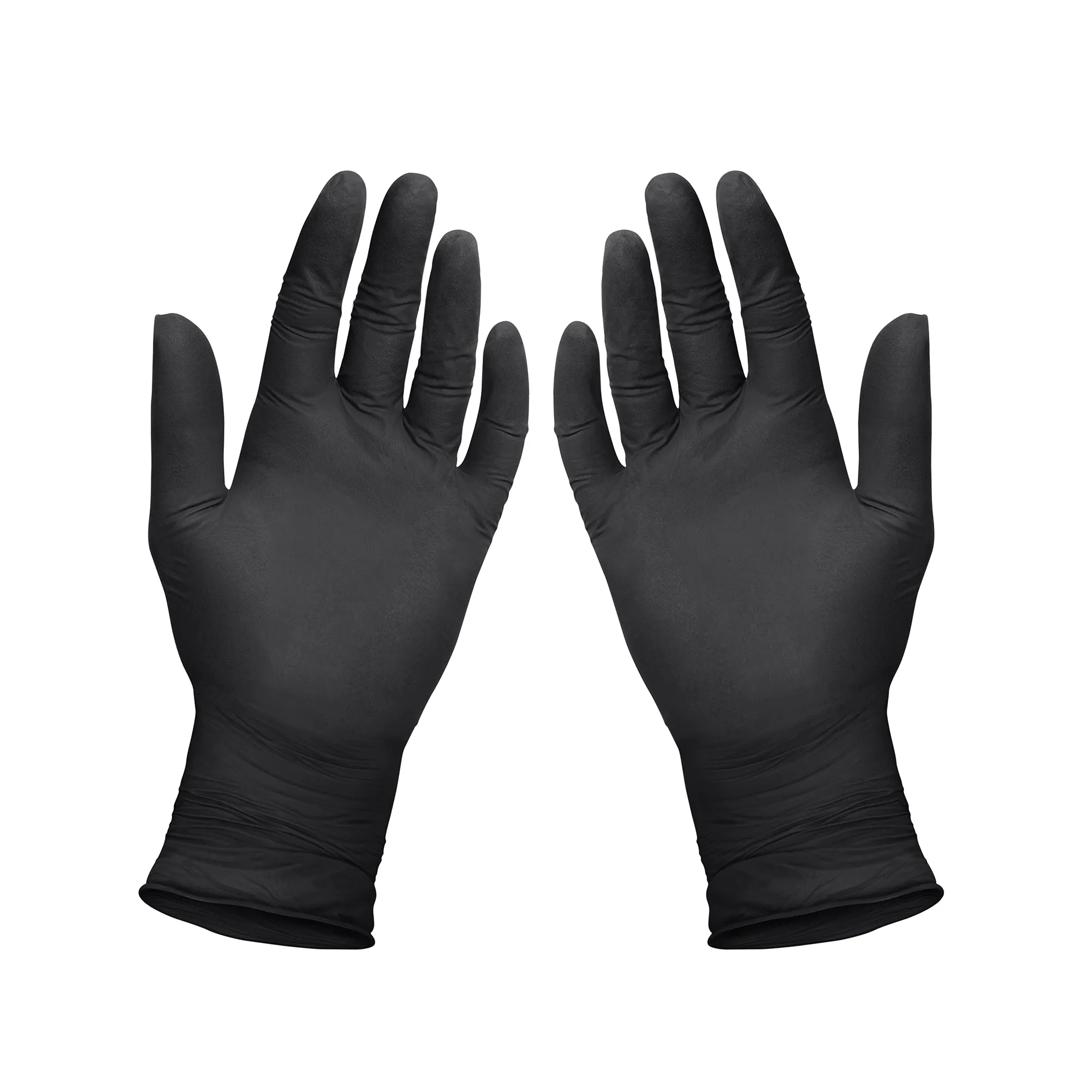 Black Nitrile Gloves - 100 count