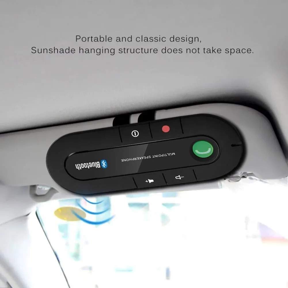 Bluetooth-compatible  Handsfree Speakerphone  Car Kit