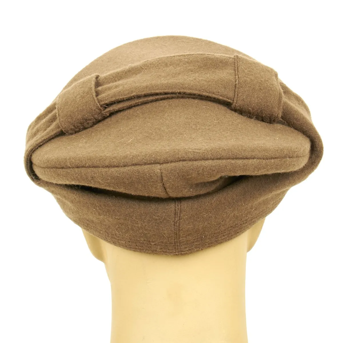 British WWI Gor Blimey 1915 Winter Forage Trench Cap- Wool