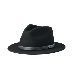 Brixton Messer Fedora Black/Black