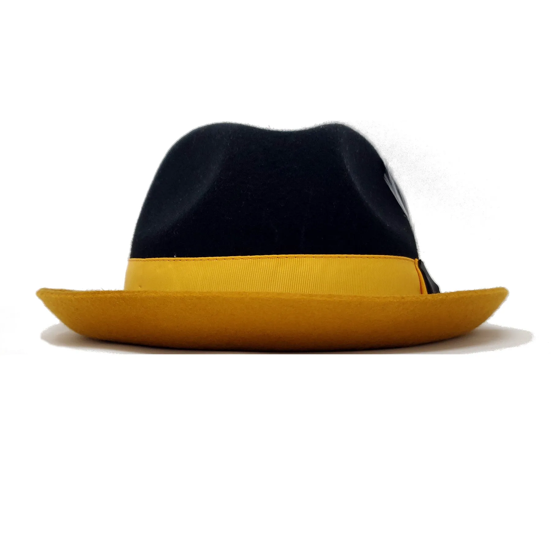 Bruno Capelo Caesar Pinch Front Wool Fedora