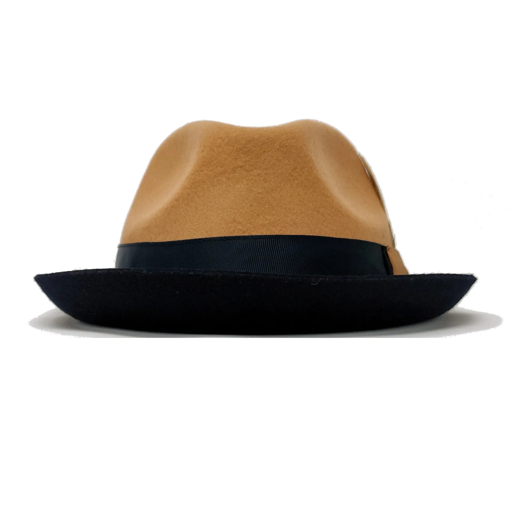 Bruno Capelo Caesar Pinch Front Wool Fedora