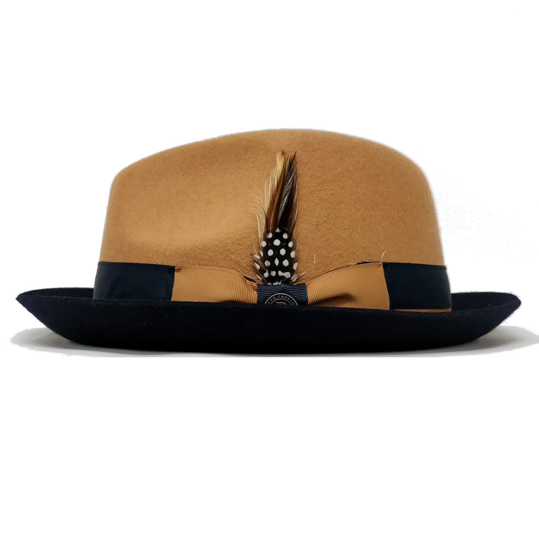 Bruno Capelo Caesar Pinch Front Wool Fedora