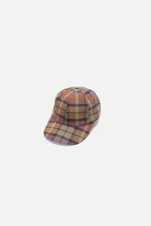 Burnout Plaid Cap