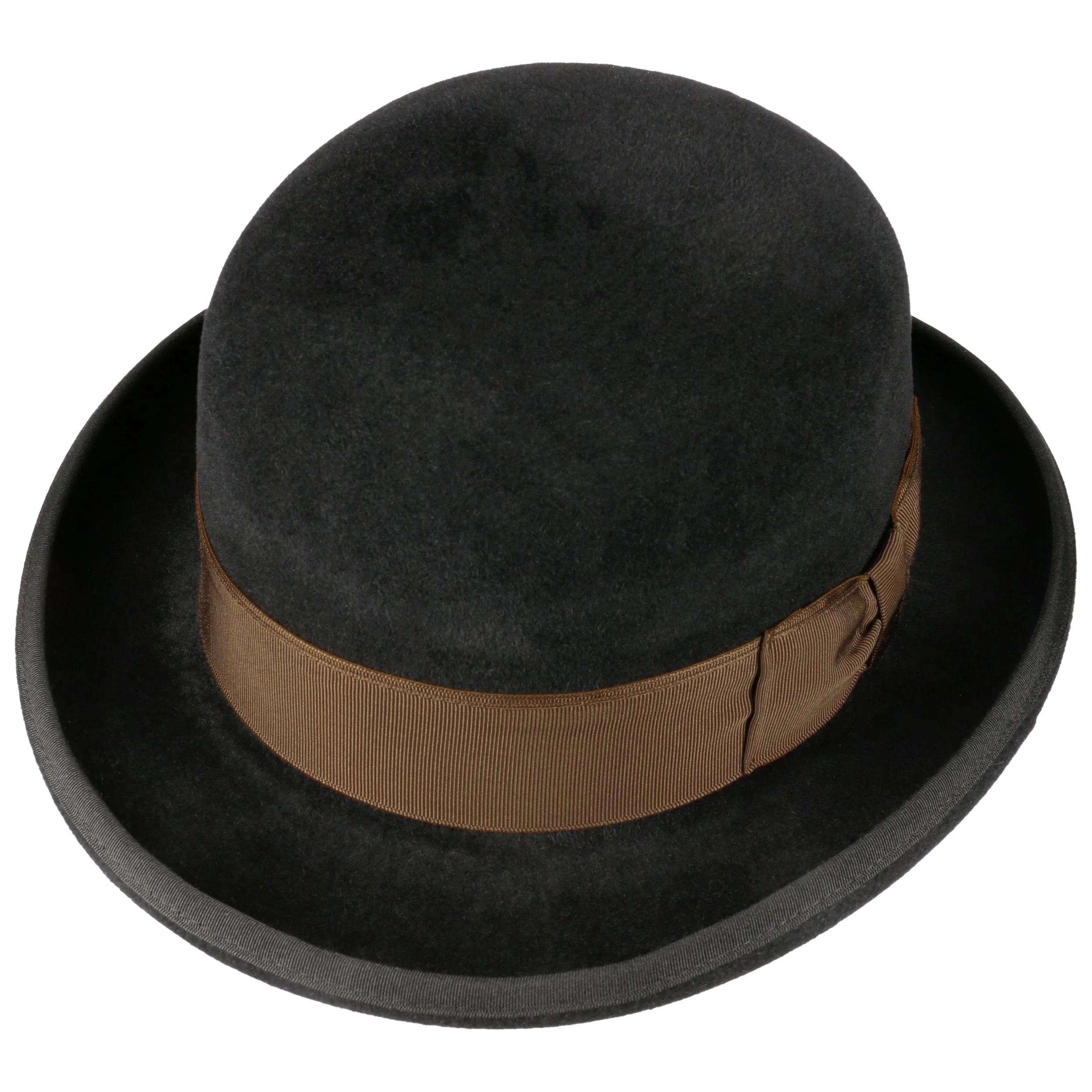 Classic Felt Black Bowler Hat