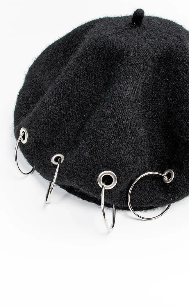 Distressed Beret