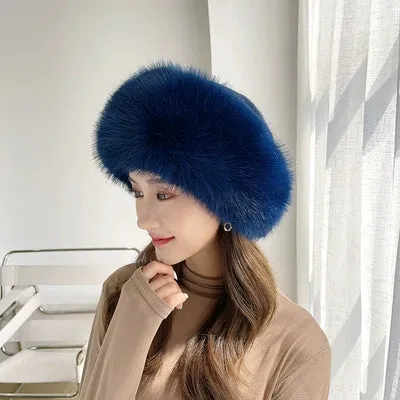 Dorcas Faux Fur Bucket Hat