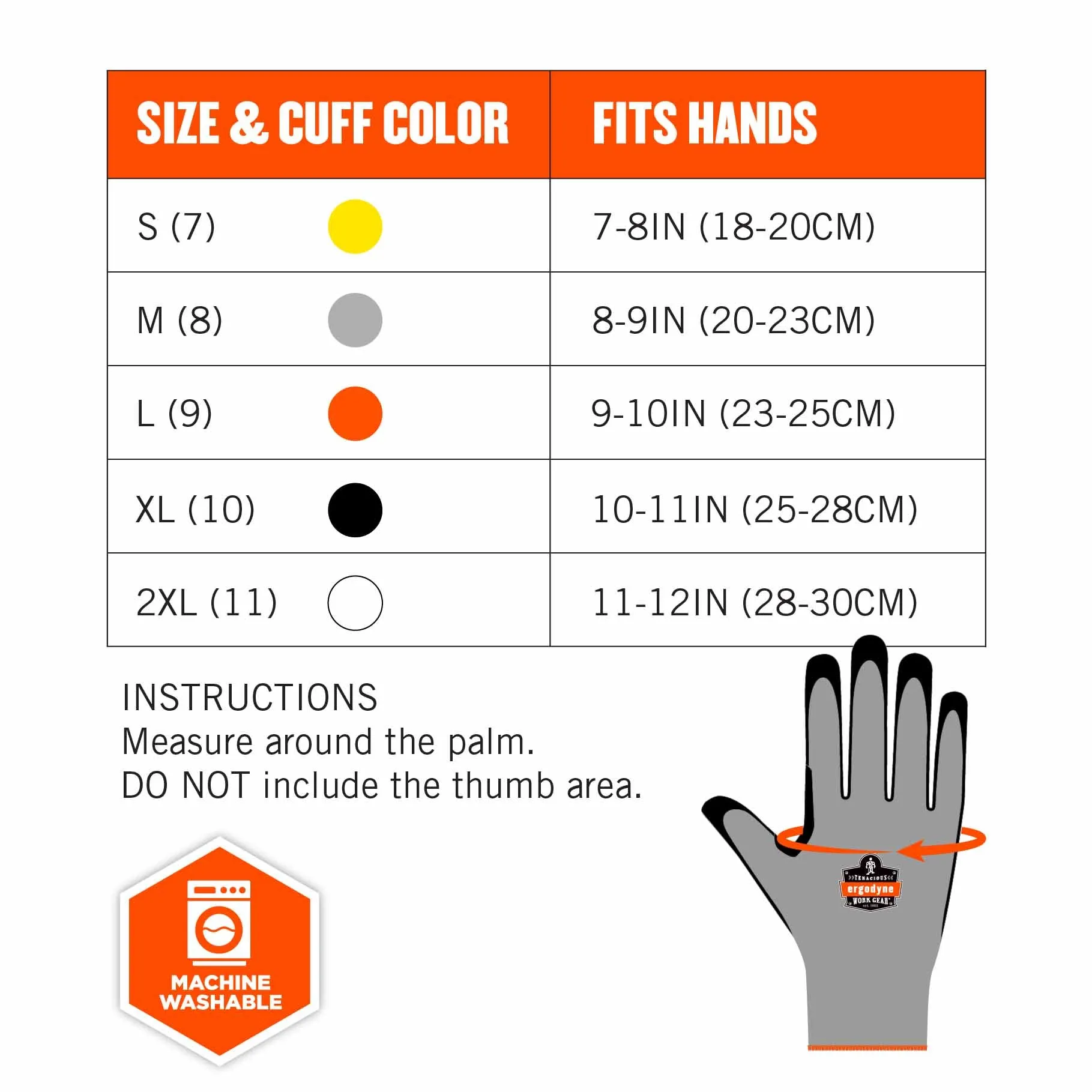 Ergodyne 17882 7031-CASE S Gray ANSI A3 Nitrile-Coated CR Gloves 144-Pair