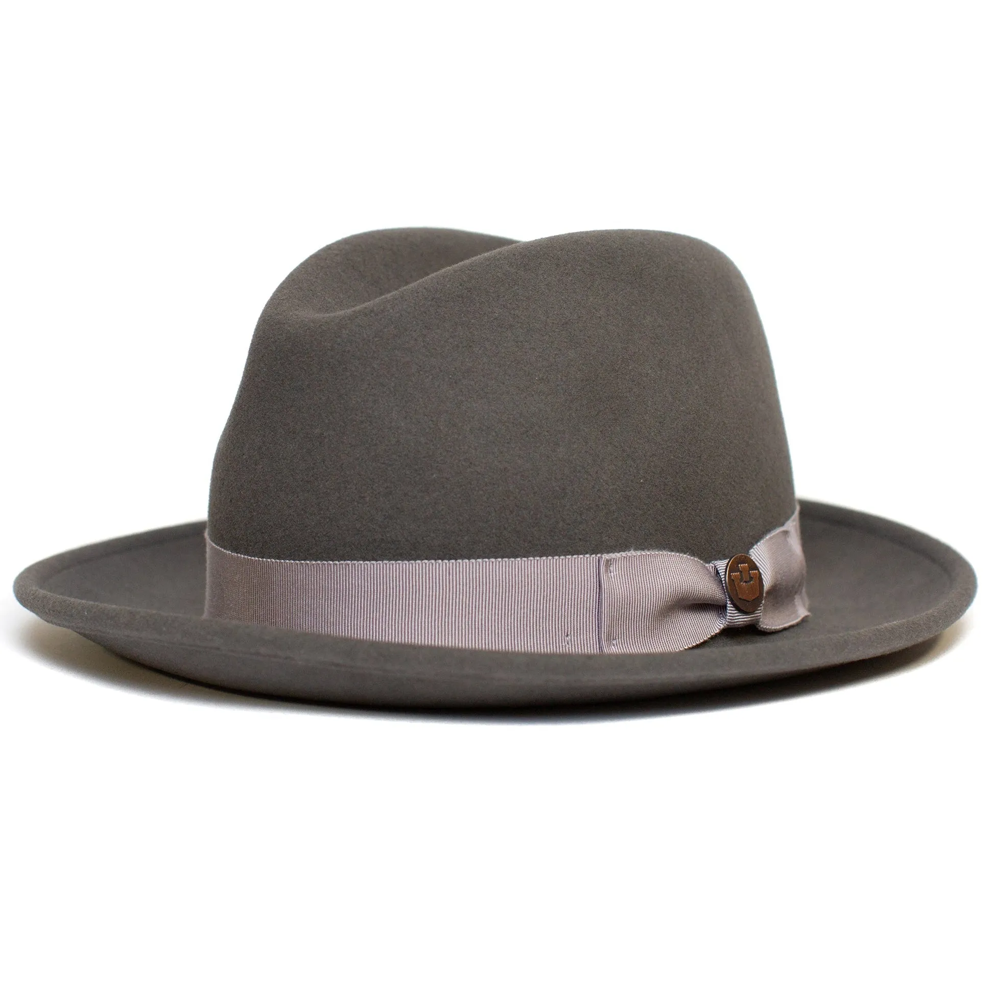 Felt Finery Series Trendy Bow Tie Felt Fedora Hat