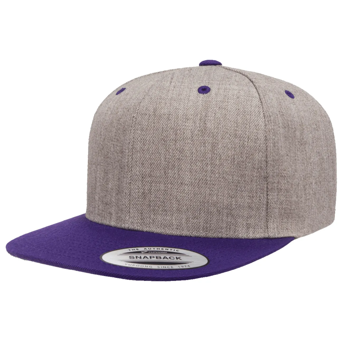 Flexfit Yupoong Classics Premium Snapback 2-Tone Cap