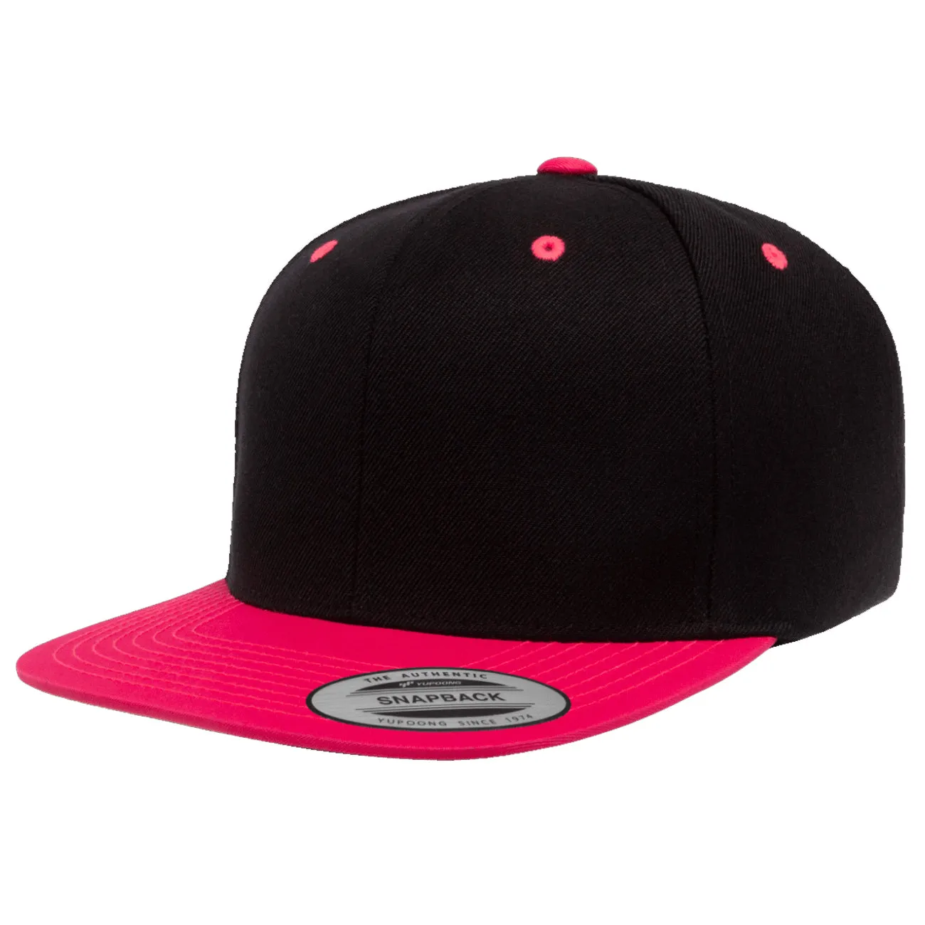 Flexfit Yupoong Classics Premium Snapback 2-Tone Cap