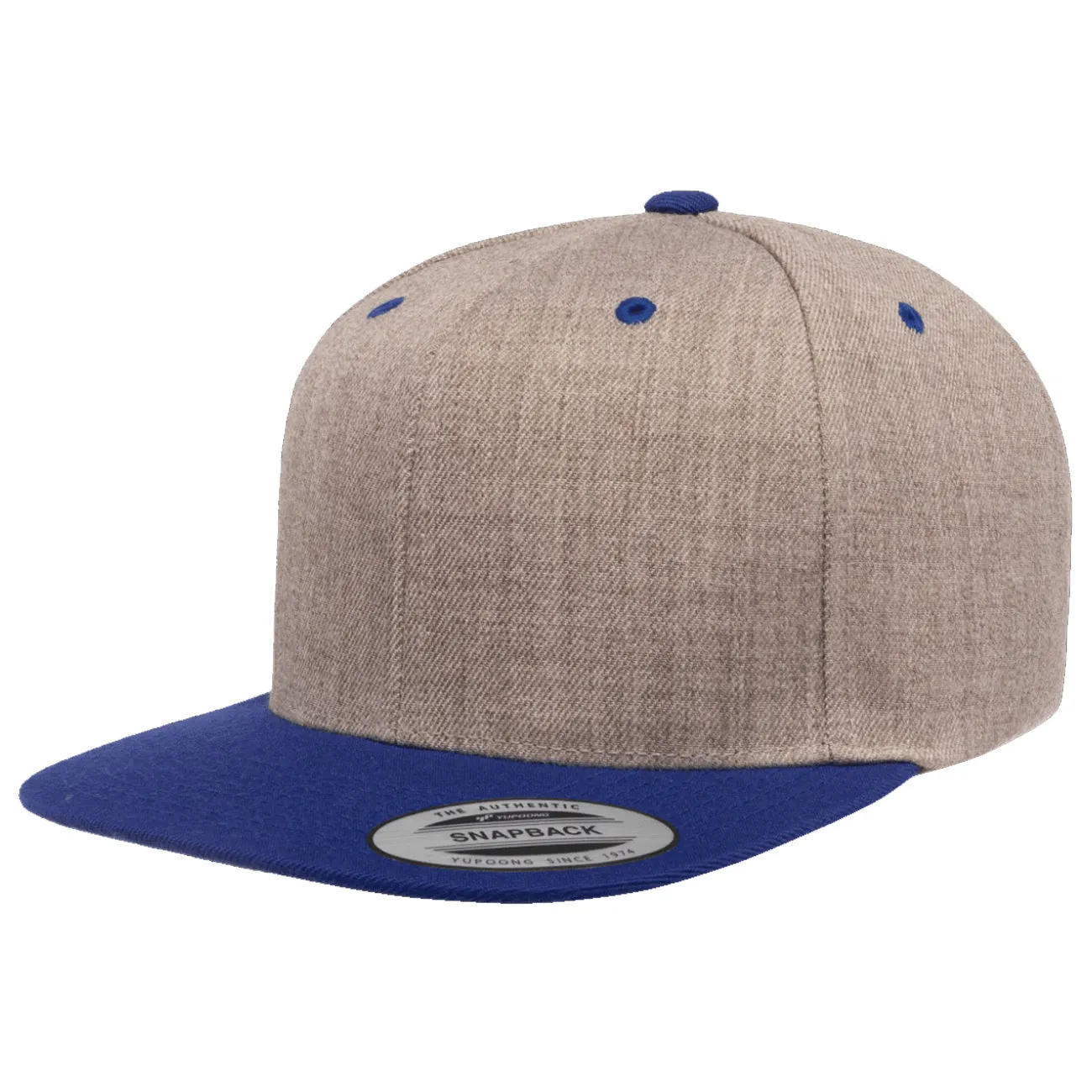 Flexfit Yupoong Classics Premium Snapback 2-Tone Cap