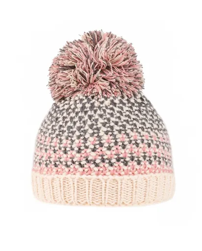 Girls Tiana Knitted Bottle Hat - Grey