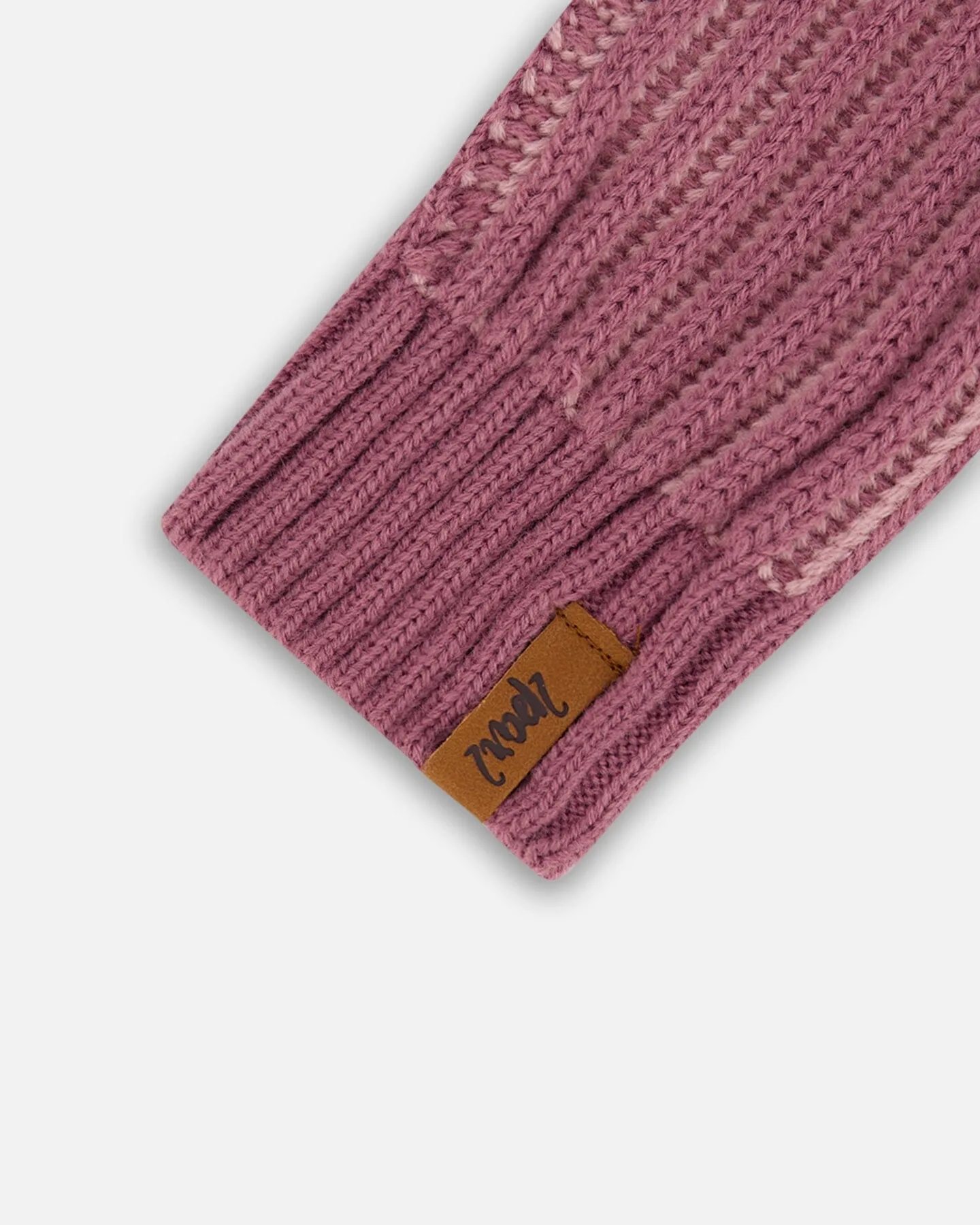 Knit Mittens Mauve