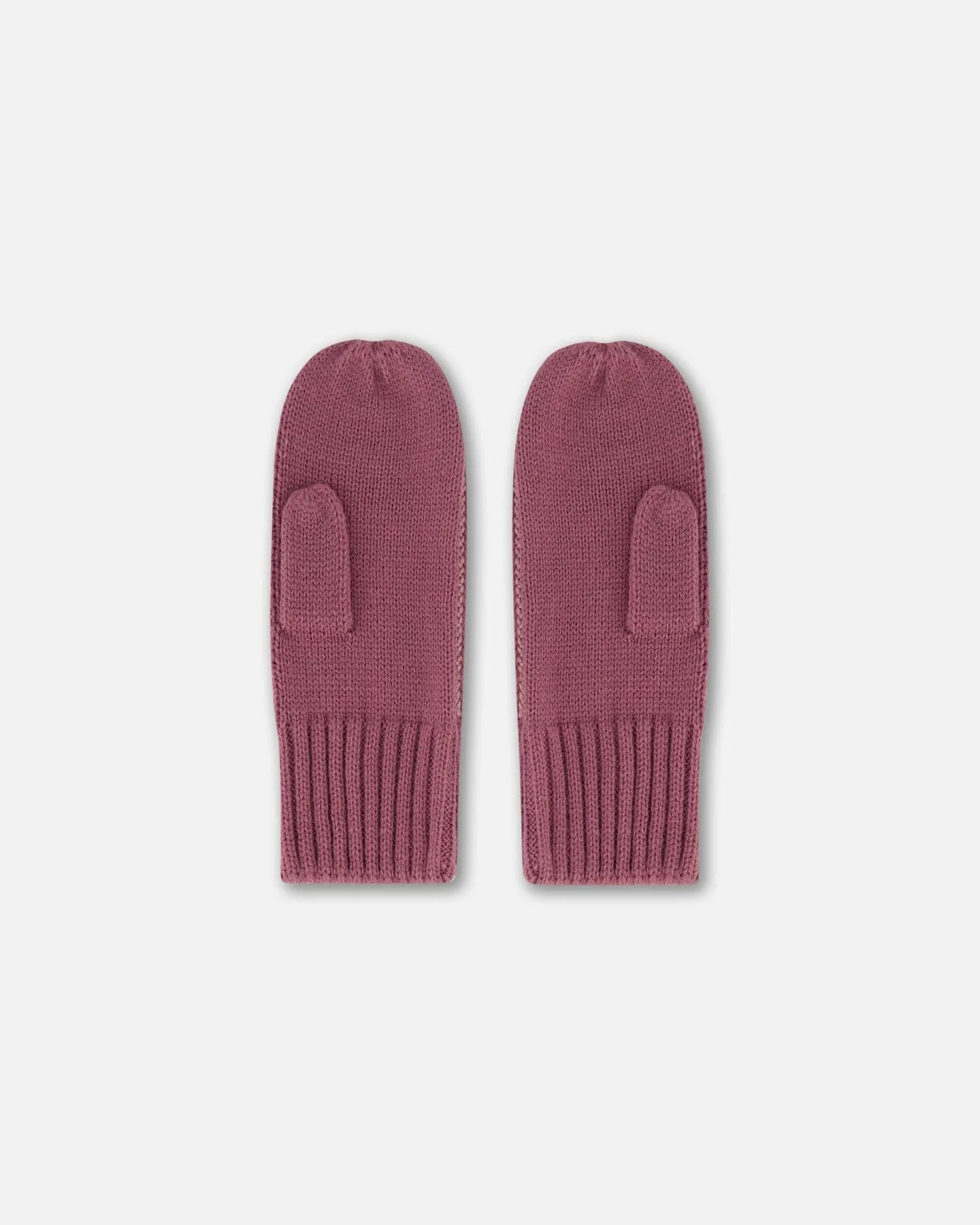 Knit Mittens Mauve