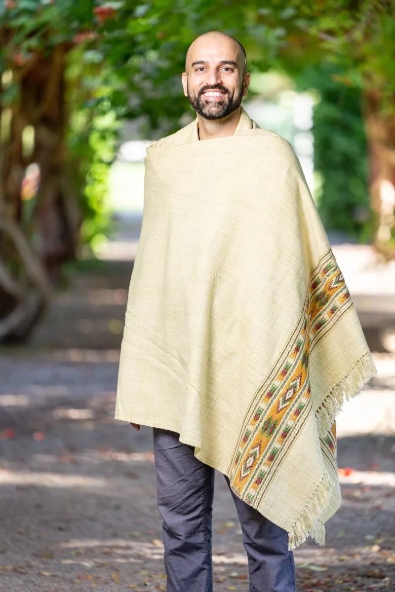 Meditation Shawl / Meditation Blanket / Prayer Shawl for Men Women (Love)