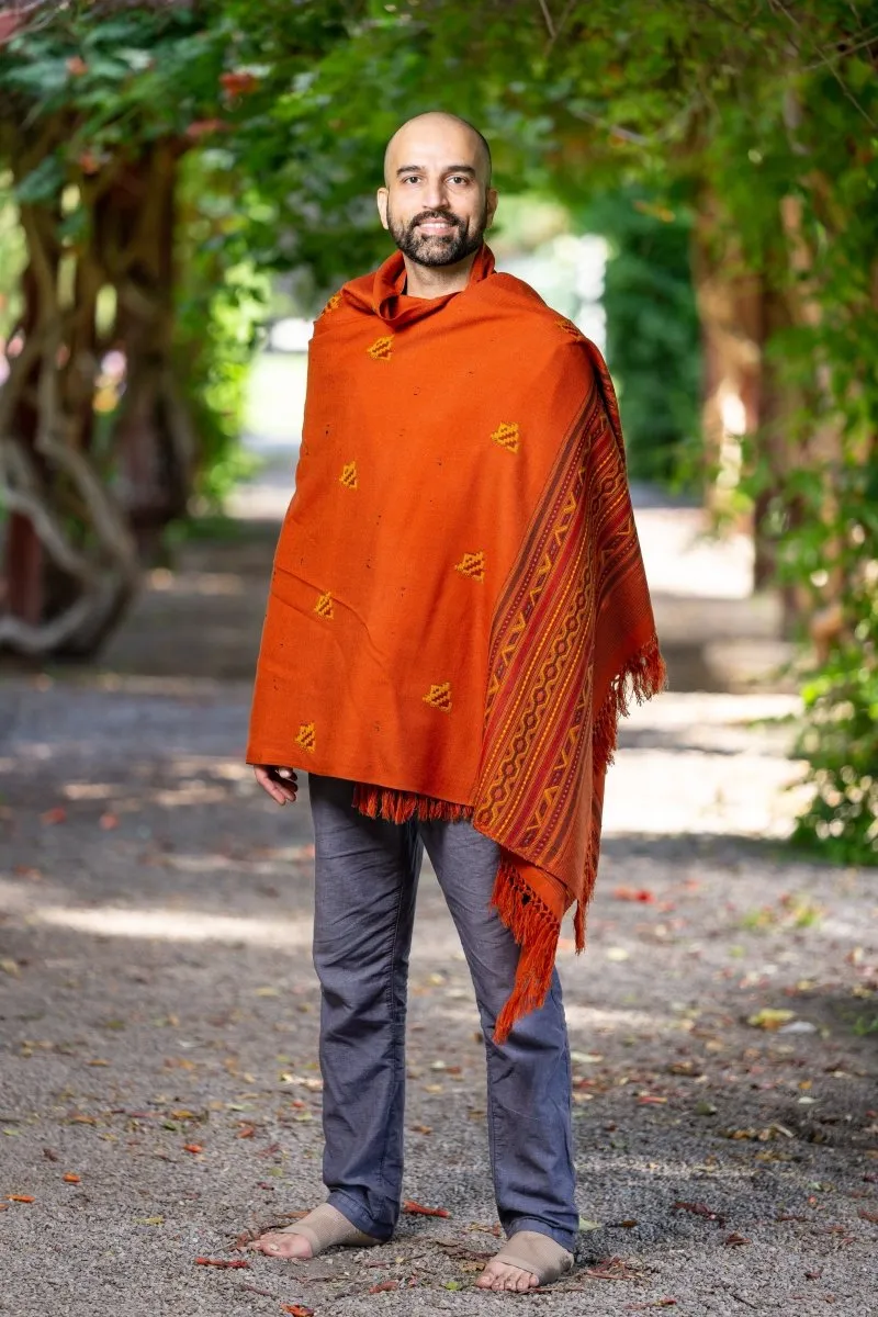 Meditation Shawl / Meditation Blanket / Prayer Shawl for Men Women (Tree of Life)