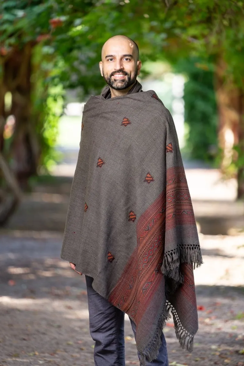 Meditation Shawl / Meditation Blanket / Prayer Shawl for Men Women (Tree of Life)