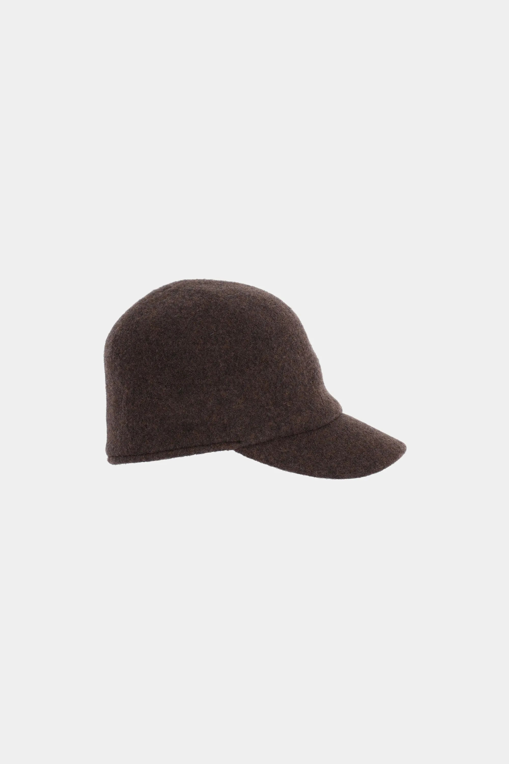 melange wool cap