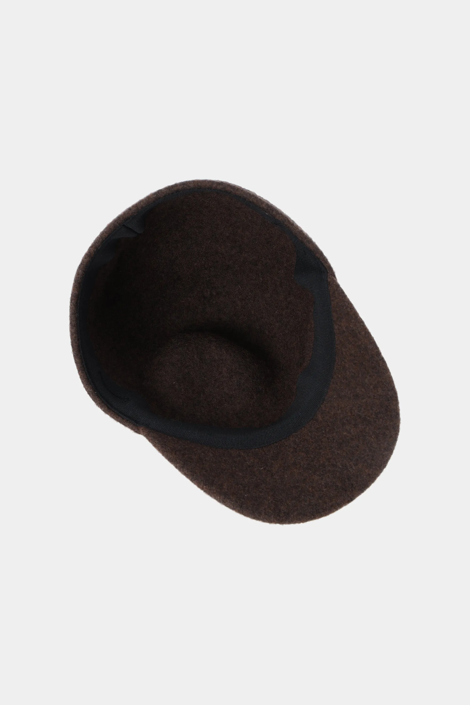 melange wool cap