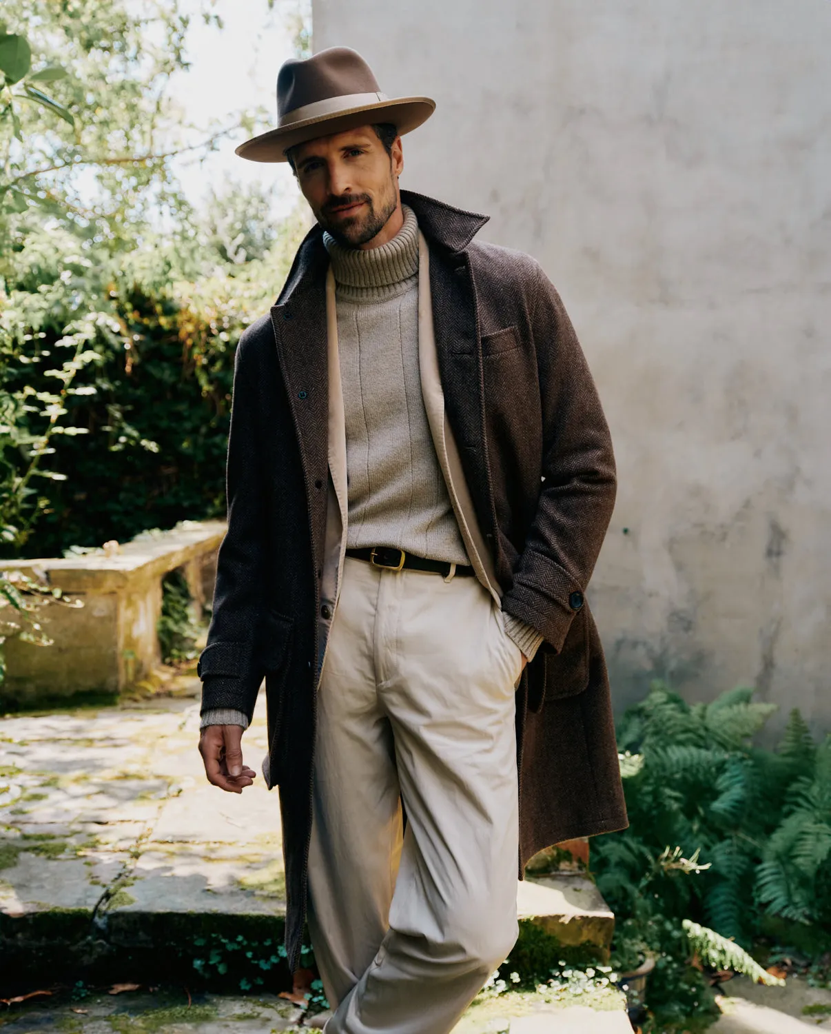 Moritz Light Brown Fedora