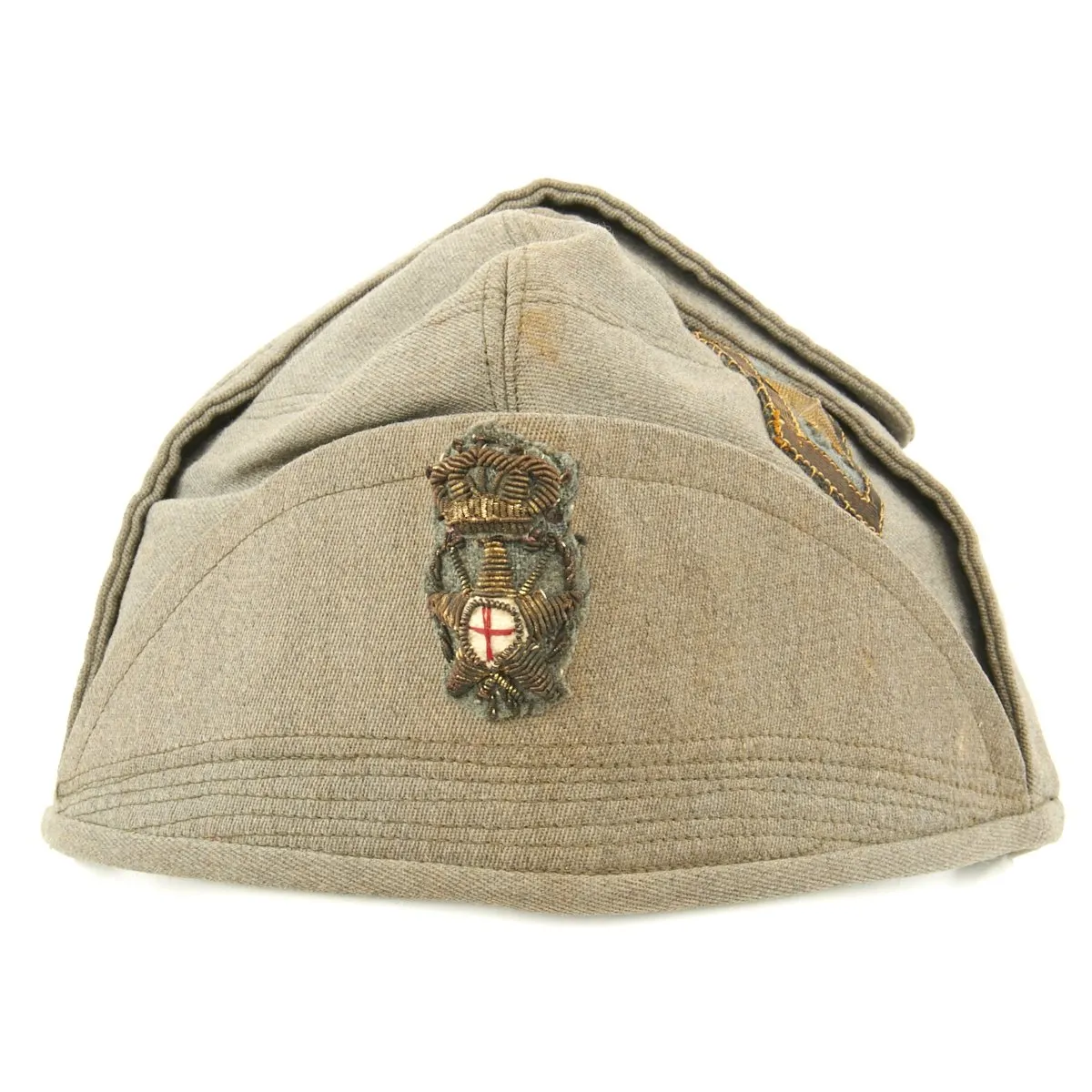 Original WWII Italian Medical Corps Major Bustina Field Cap