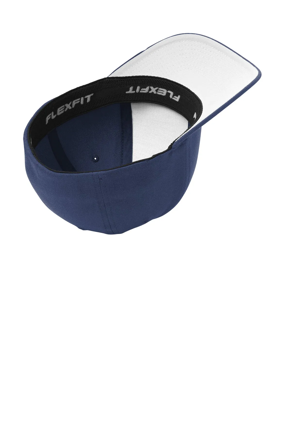 Port Authority Flexfit Customized Wool Blend Caps, Navy