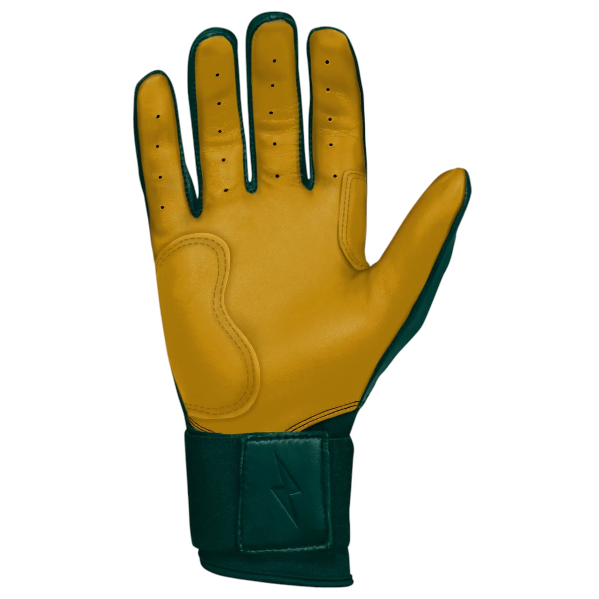 PREMIUM PRO Long Cuff Batting Gloves | GREEN