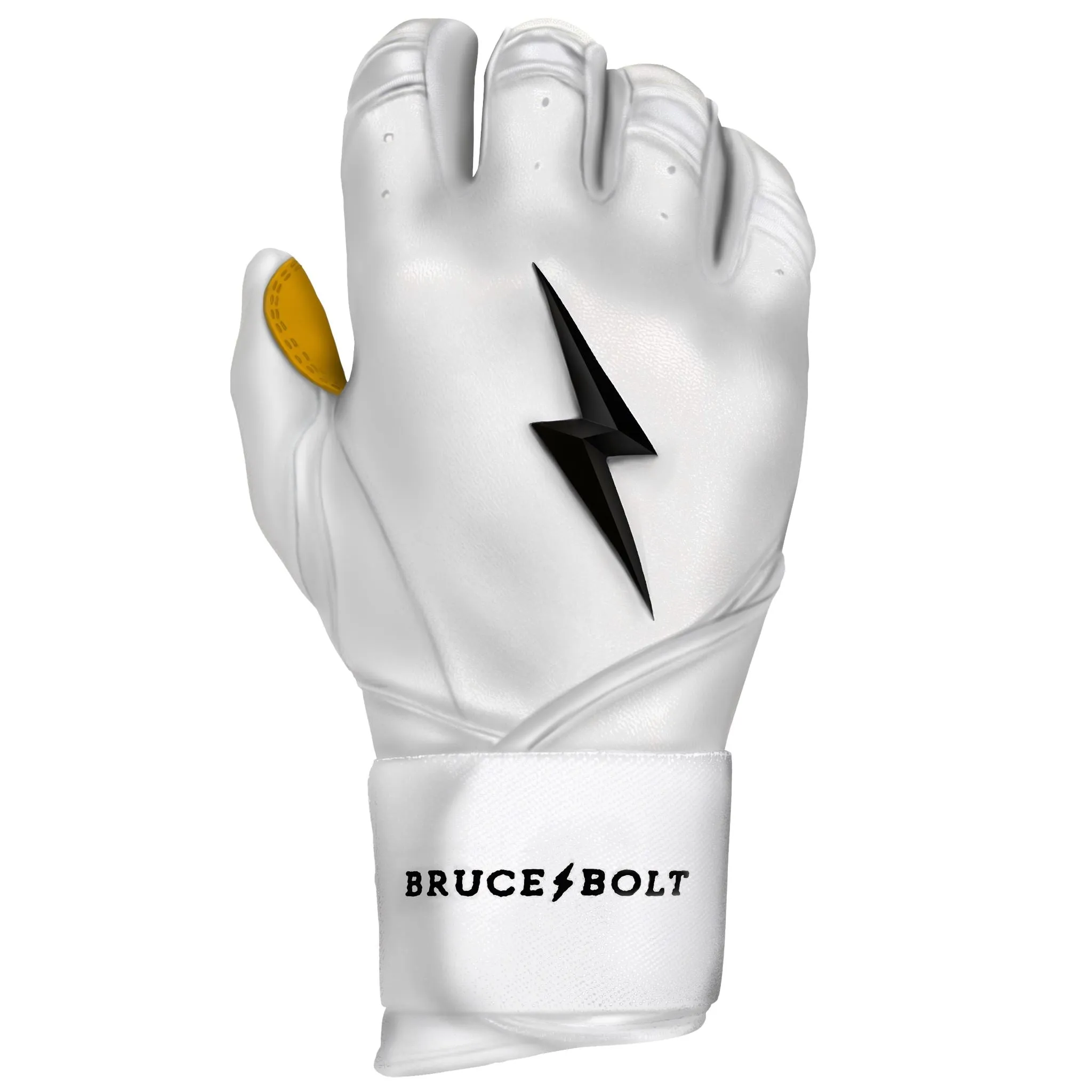 PREMIUM PRO Long Cuff Batting Gloves | WHITE