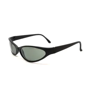 Prototype Classic Deadstock Oversized Visor Sunglasses - Black