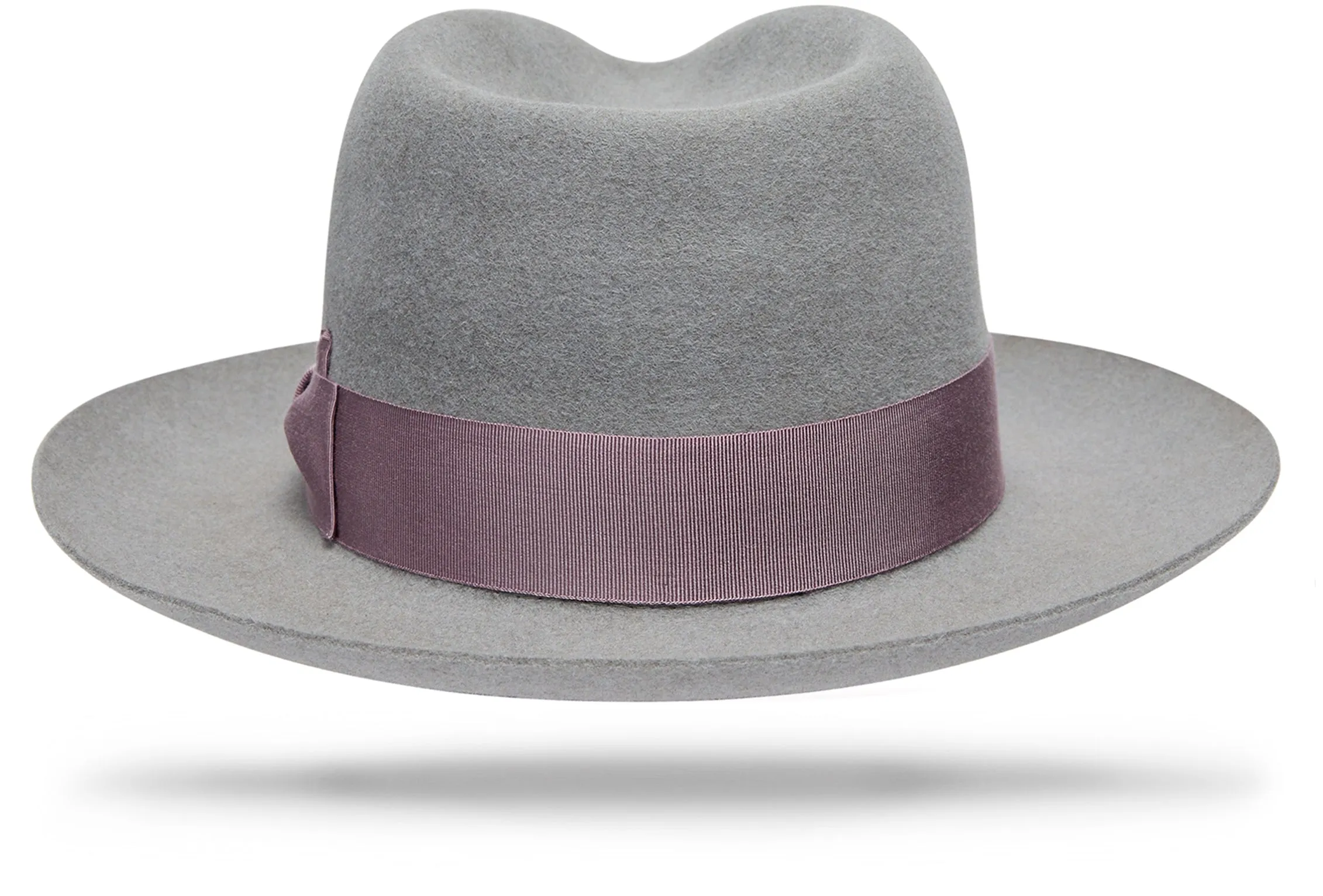 Pure Grey Felt Fedora