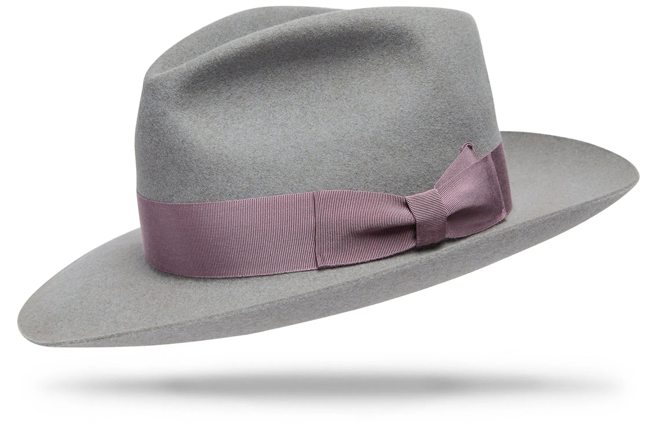 Pure Grey Felt Fedora