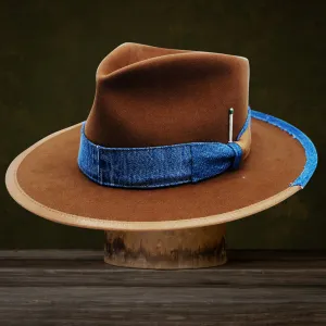 Raven Felt Fedora In Camel