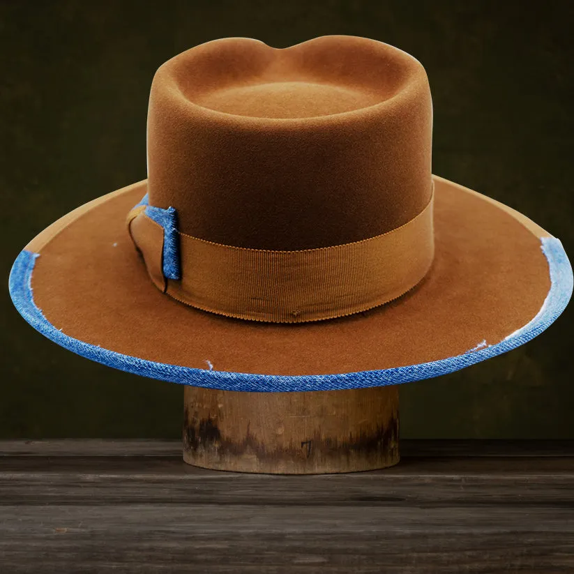 Raven Felt Fedora In Camel