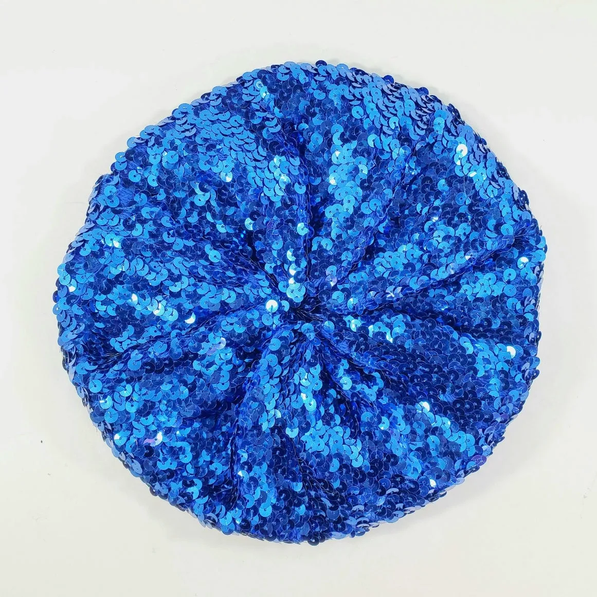 Sequin Beret - Royal Blue