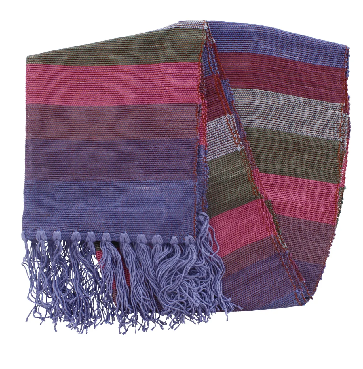 Striped Pure Bamboo Scarf 42 in x 200 in