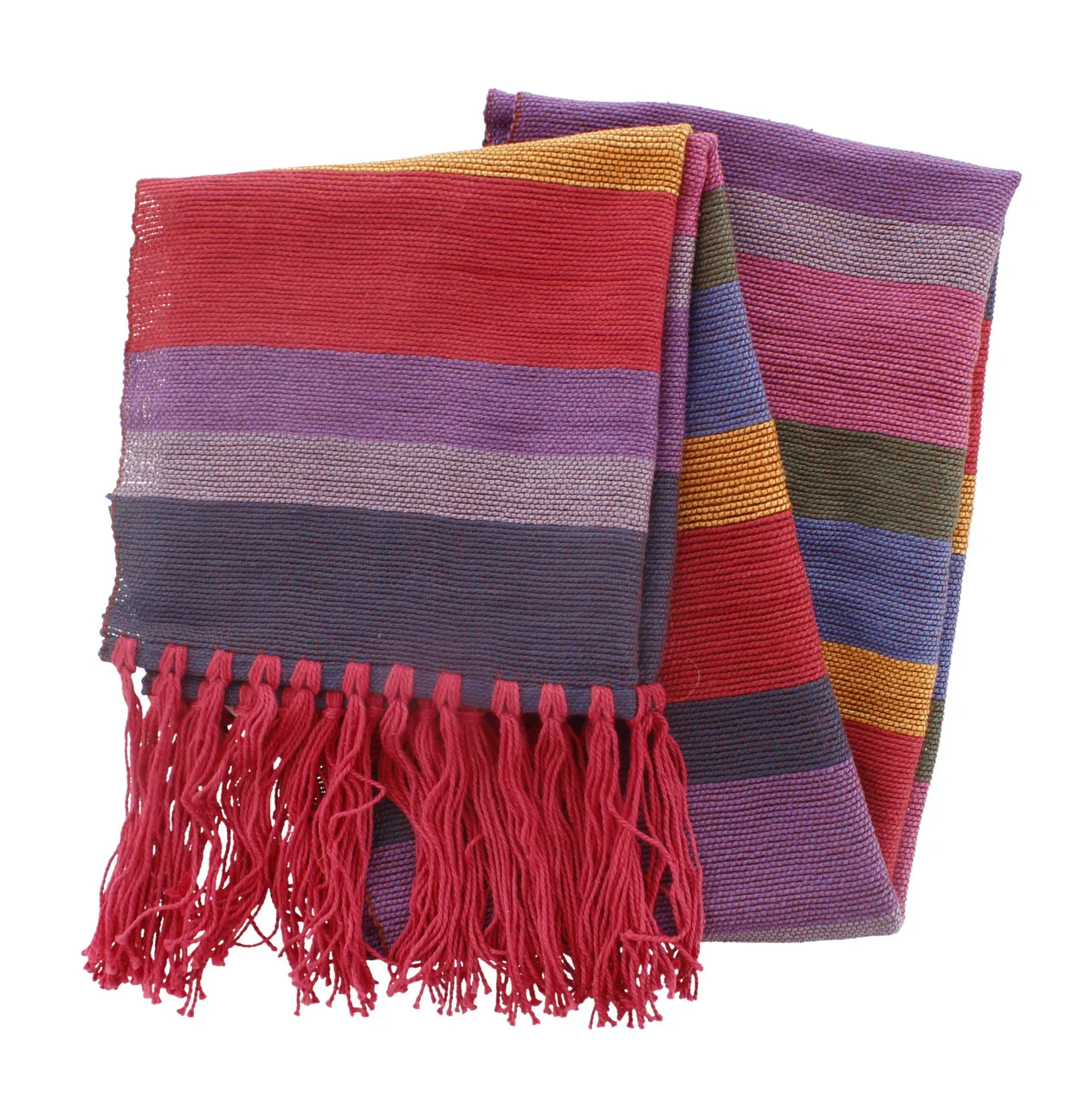 Striped Pure Bamboo Scarf 42 in x 200 in