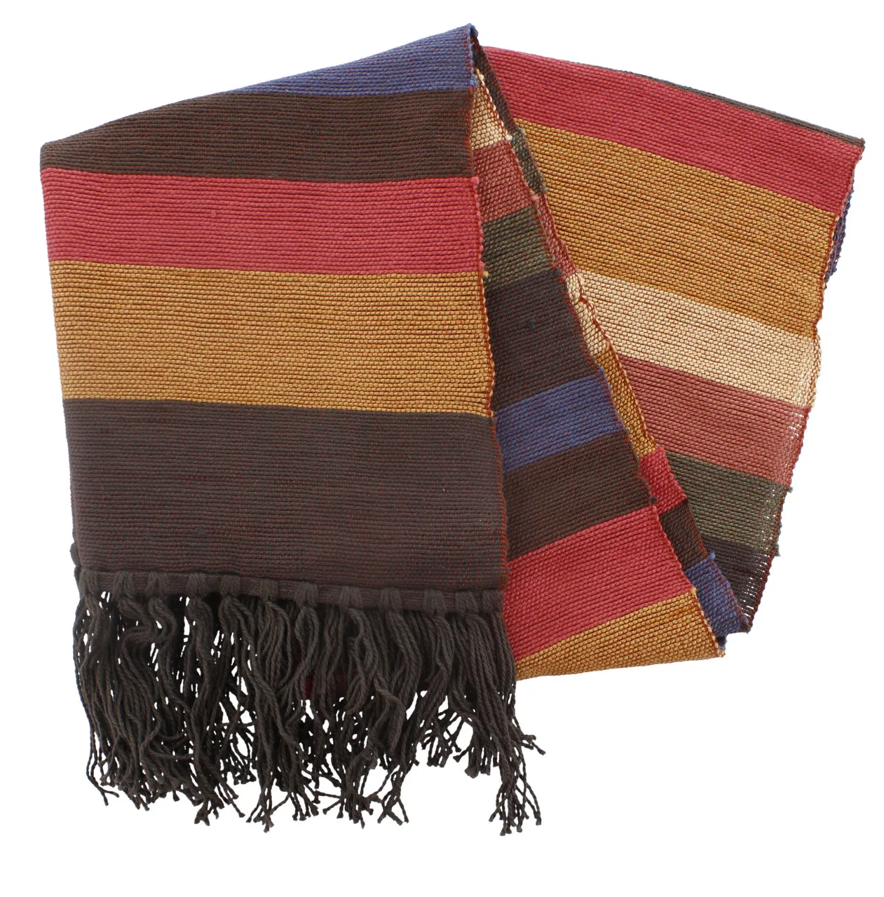 Striped Pure Bamboo Scarf 42 in x 200 in