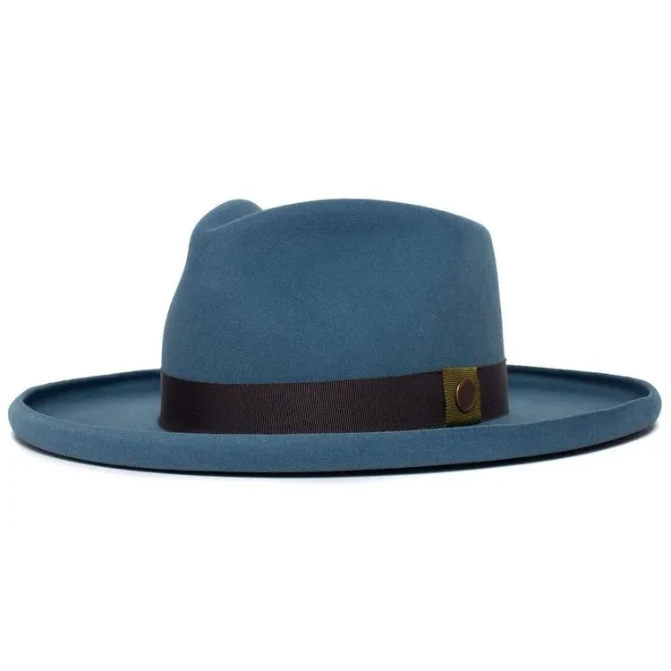 Suave Wide Brim Felt Fedora