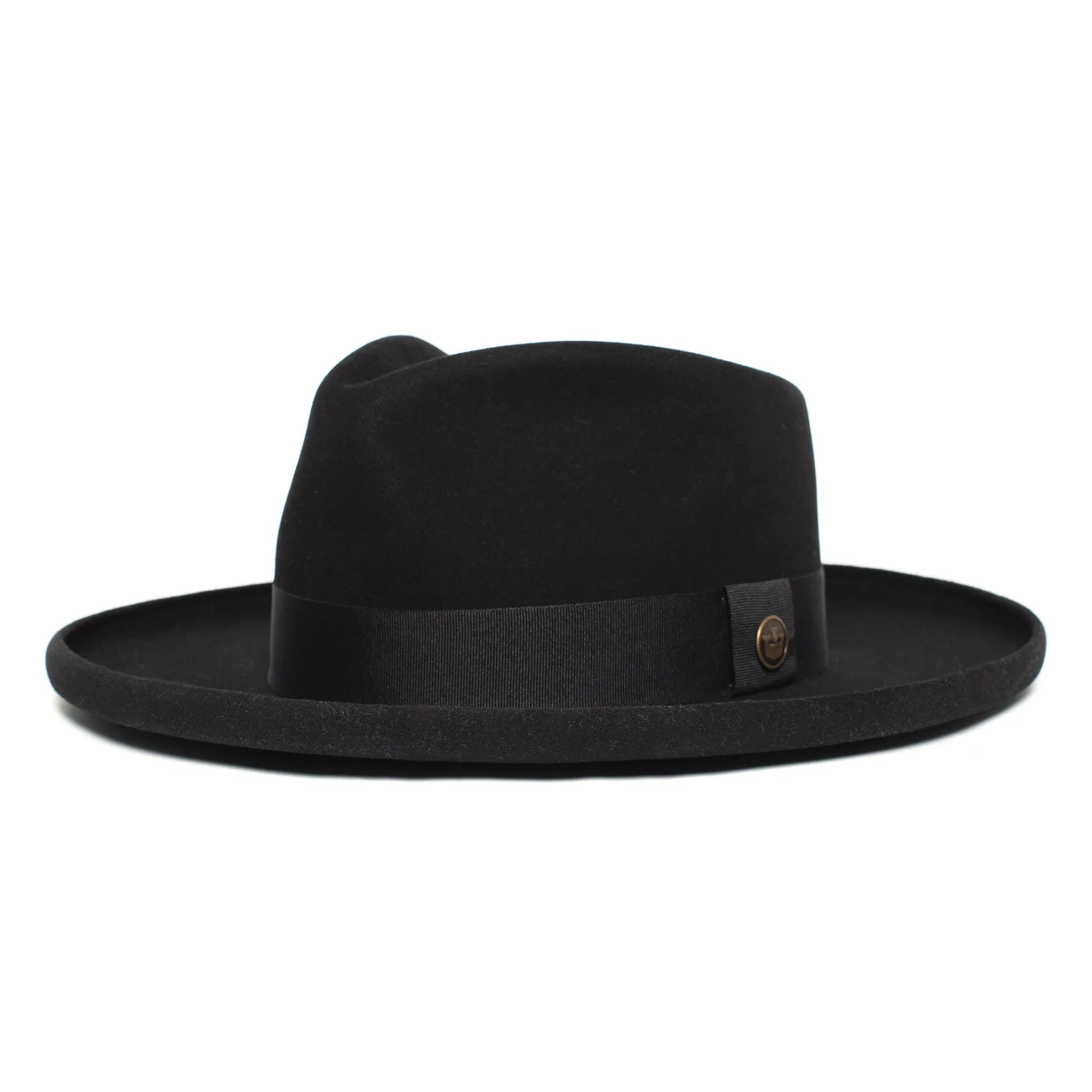 Suave Wide Brim Felt Fedora