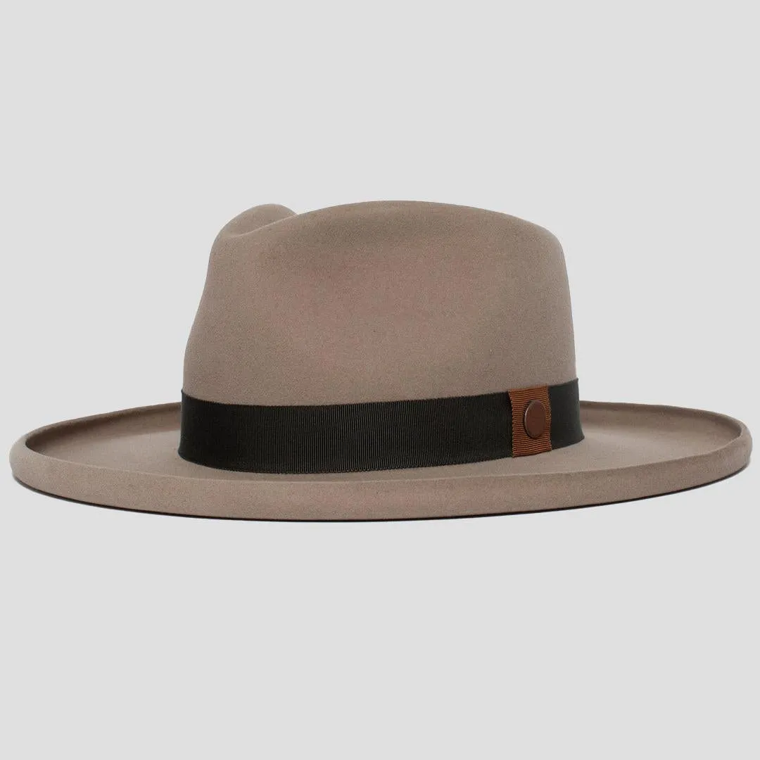 Suave Wide Brim Felt Fedora